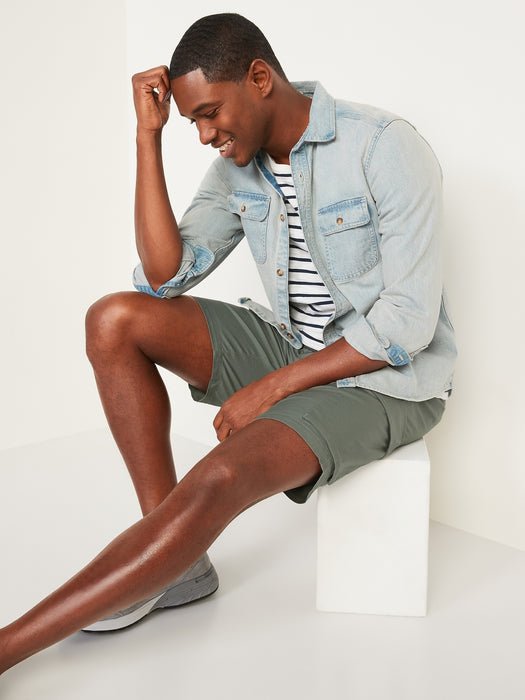 Slim Ultimate Tech Cargo Shorts -- 9-inch inseam