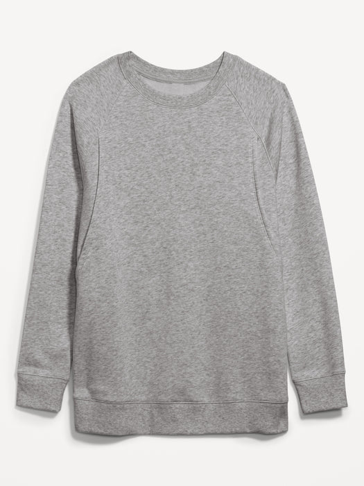 Loose Rotation Crew-Neck Sweatshirt