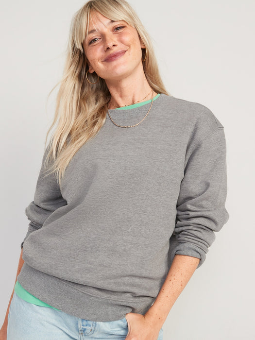 Loose Rotation Crew-Neck Sweatshirt