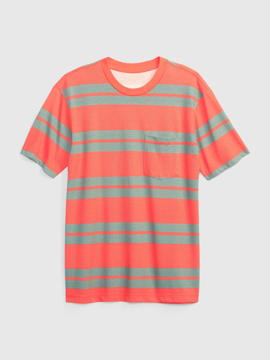 100% Organic Pique Cotton Original Pocket T-Shirt