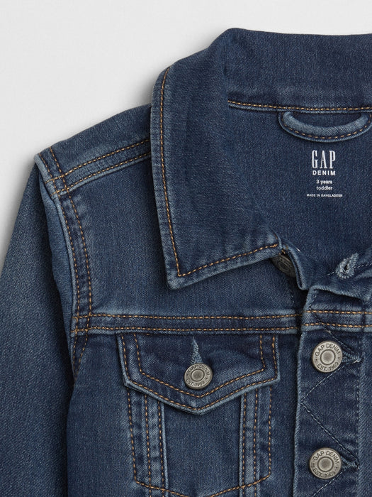 Toddler Icon Denim Jacket with Washwell&#153