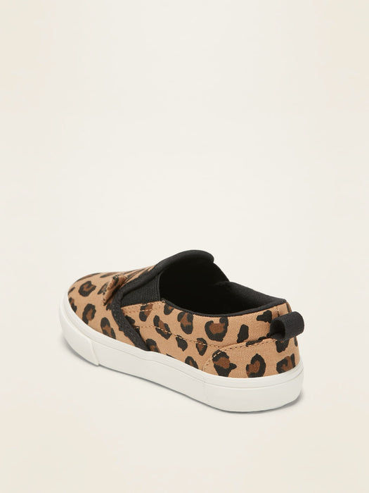 Canvas Slip-On Sneakers for Toddler Girls