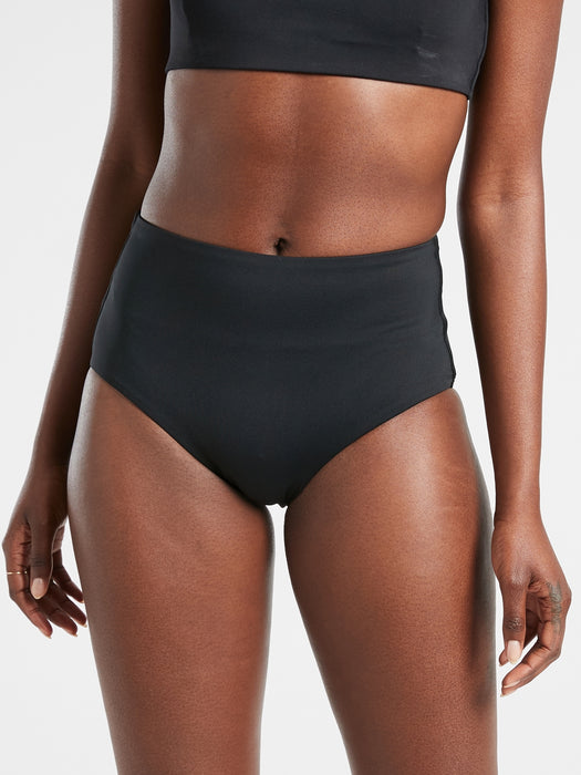 High Waist Swim Bottom