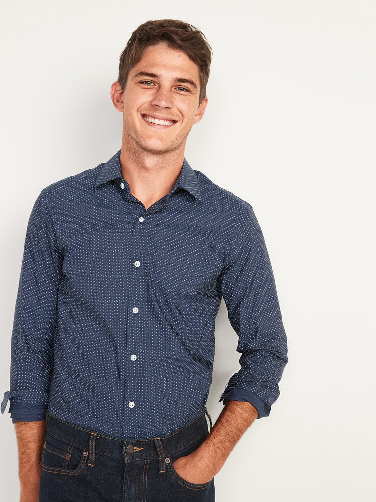 Slim Fit Pro Signature Performance Dress Shirt — GAP (International)