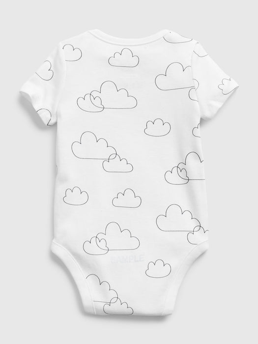 Baby 100% Organic Cotton First Favorites Bodysuit (3-Pack)