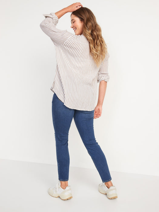 Maternity Low-Panel Pop Icon Skinny Jeans