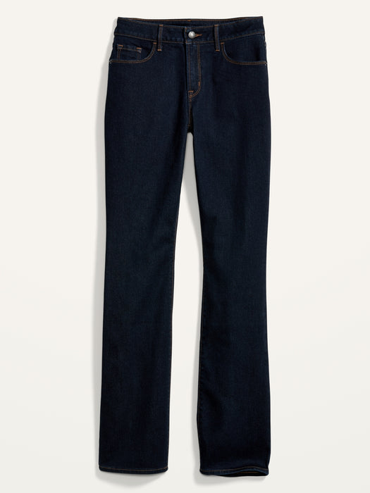 Mid-Rise Kicker Boot-Cut Jeans