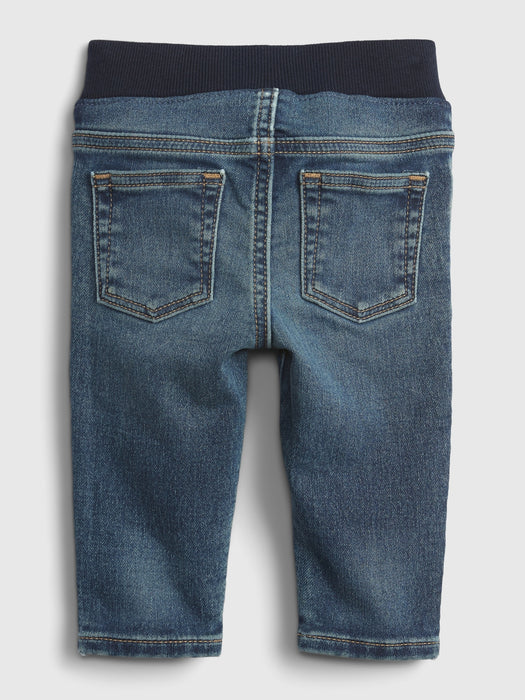 Baby Knit-Denim Slim Jeans