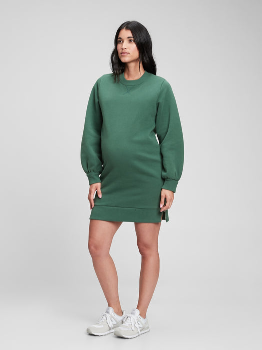 Maternity Sweatshirt Dress