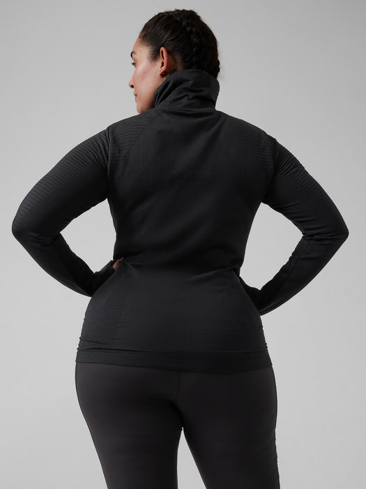 Flurry Blizzard Seamless Turtleneck