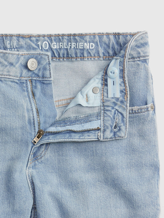 Kids Mid Rise Girlfriend Jeans