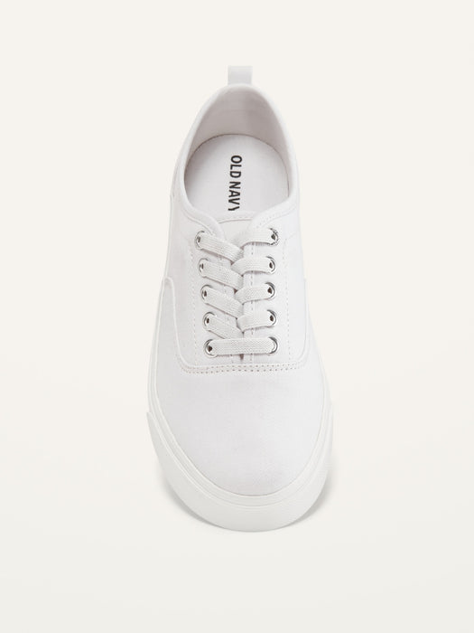 Gender-Neutral Elastic-Laced Sneakers for Kids