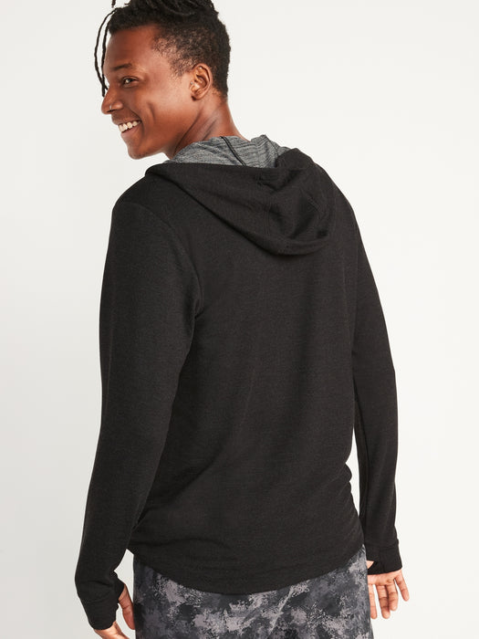 Live-In French Terry Go-Dry Zip Hoodie for Men
