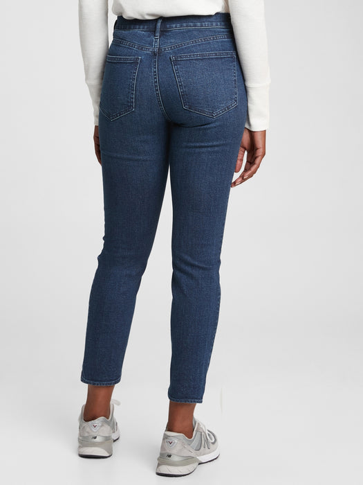 Mid Rise Vintage Slim Jeans