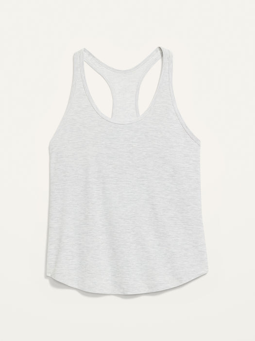 Breathe ON Slub-Knit Racerback Tank for Women
