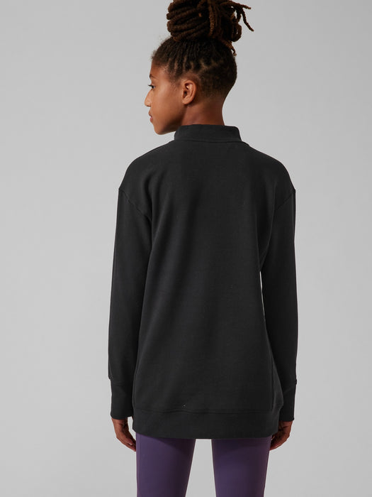 Athleta Girl RetroActive Half Zip