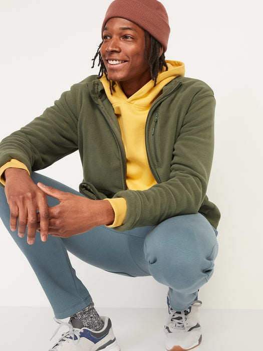 Microfleece Mock-Neck Zip Jacket for Men