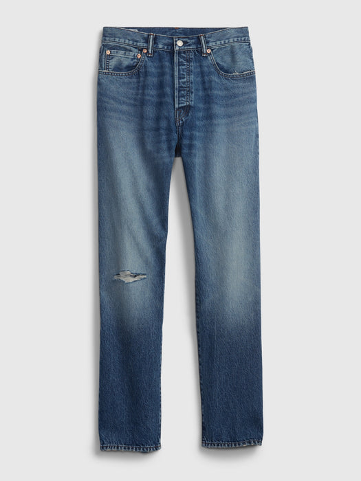 Button Fly '90s Original Straight Fit Jeans