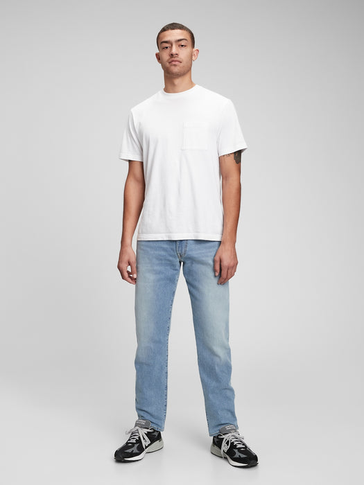 Everyday Straight Jeans in GapFlex with Washwell