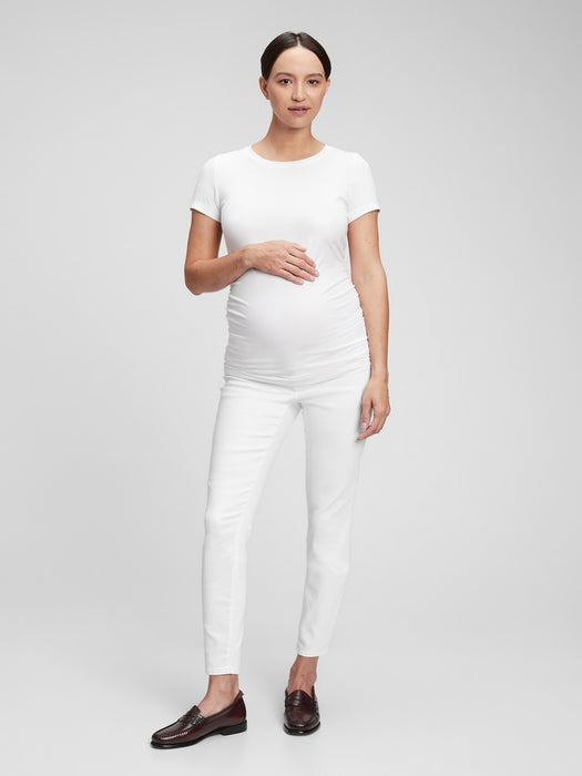 Maternity Inset Panel Skinny Jeans