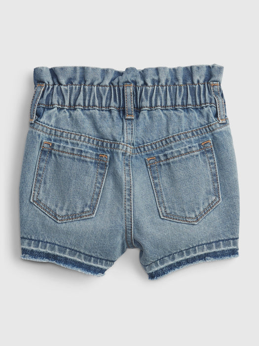 babyGap &#124 Disney Minnie Mouse Just Like Mom Denim Shorts with Washwell