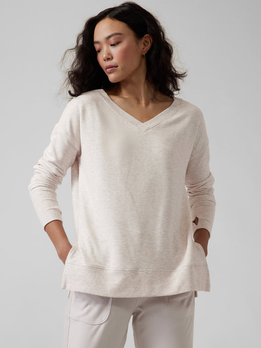 Coaster Luxe V&#45Neck Sweatshirt