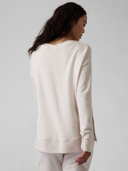 Coaster Luxe V&#45Neck Sweatshirt