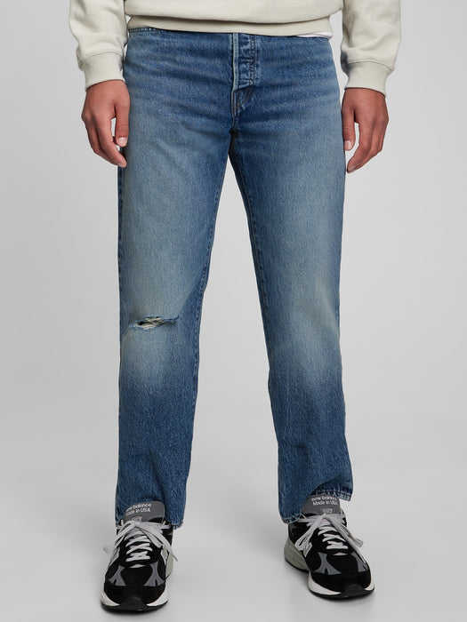 Button Fly '90s Original Straight Fit Jeans