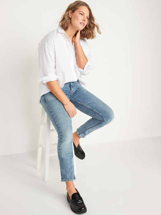 Oversized Boyfriend Long-Sleeve Shirt for Women