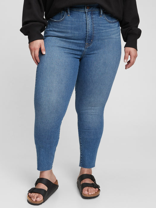 Sky High Rise True Skinny Jeans