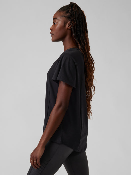 Skyway Flutter Sleeve Tee