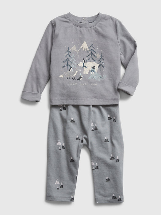 Baby 100% Organic Cotton Outfit Set