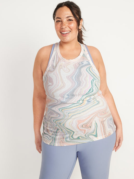 UltraLite Rib-Knit Racerback Tank Top 3-Pack for Women