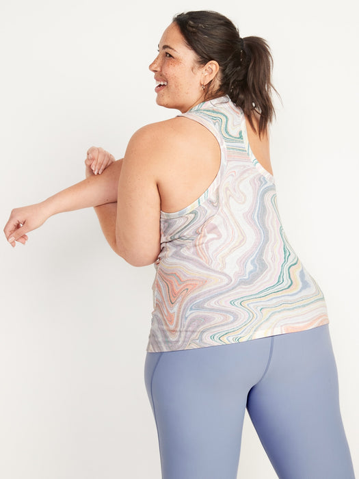 UltraLite Rib-Knit Racerback Tank Top 3-Pack for Women