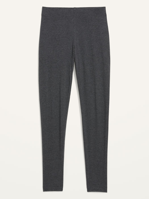 High-Waisted Jersey Fashion Layering Leggings