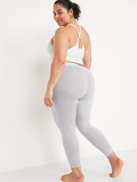 High-Waisted UltraBase Merino Wool Base Layer Tights for Women