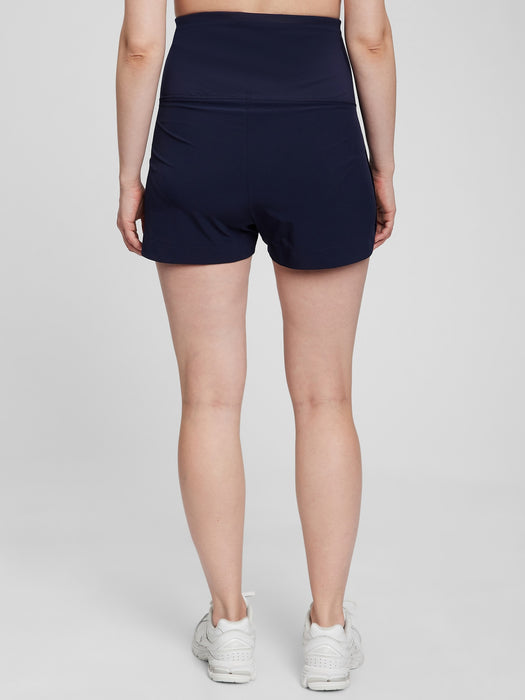GapFit Maternity Full Panel 3.5" Running Shorts