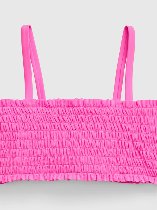 Kids Recycled Smocked Swim Two-Piece