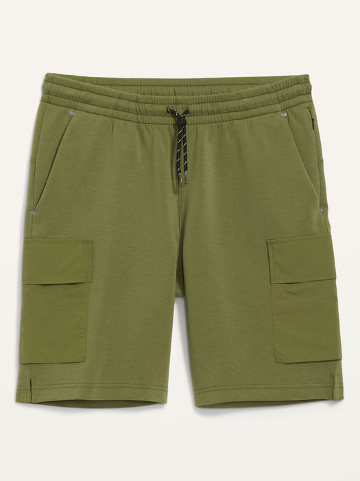 Dynamic Fleece Hybrid Cargo Shorts for Men -- 9-inch inseam