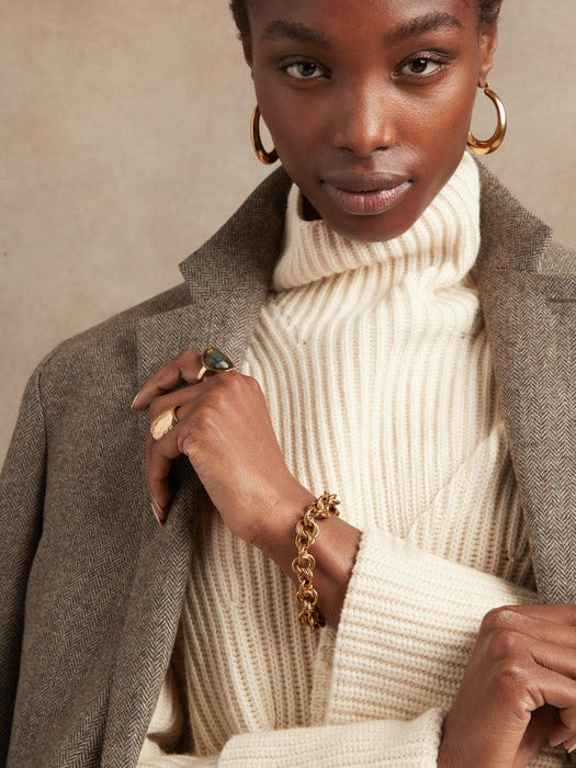 Ravena Link Bracelet | Aureus + Argent