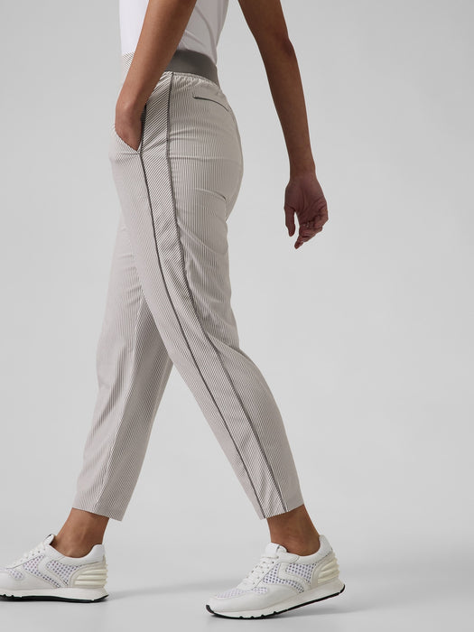 Brooklyn Textured Ankle Pant