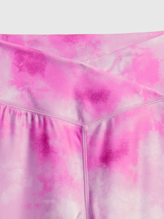 GapFit Kids Recycled Crossover Capri Leggings