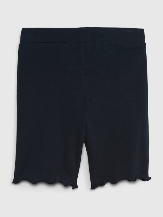 Toddler Organic Cotton Mix & Match Lettuce Hem Biker Shorts (3-Pack)