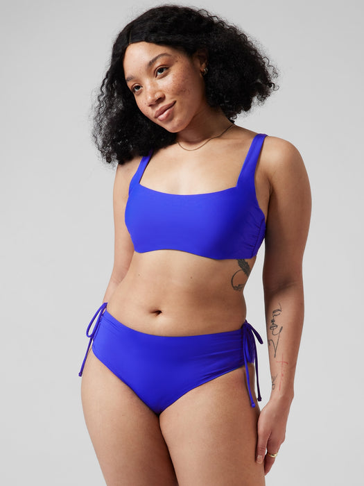 Square Neck Bra Cup Bikini Top