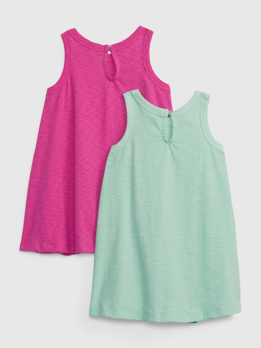 Toddler Swing Tank Dress (2-Pack)