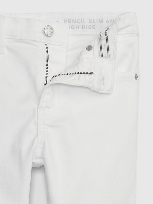 Kids High Rise Vintage Slim Jeans