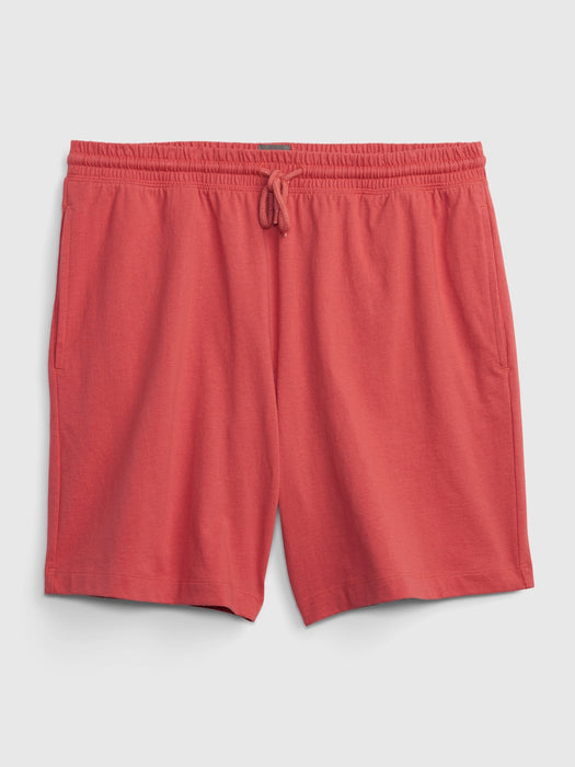 Jersey Sweat Shorts with E-Waist