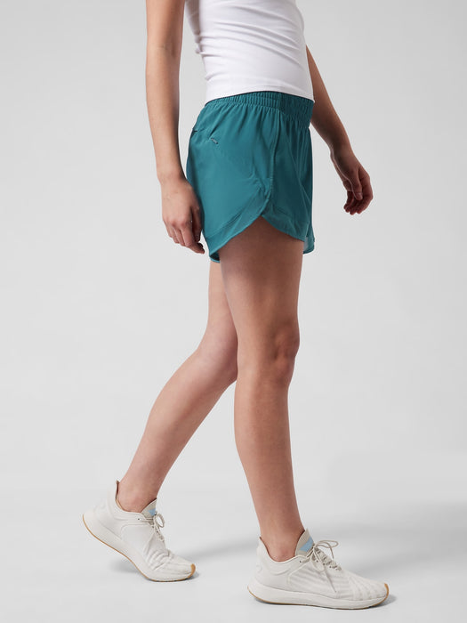 Mesh Racer Run Short 4&#34