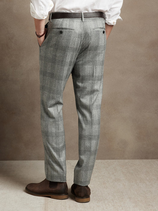 Tapered Perfect Flannel Dress Pant