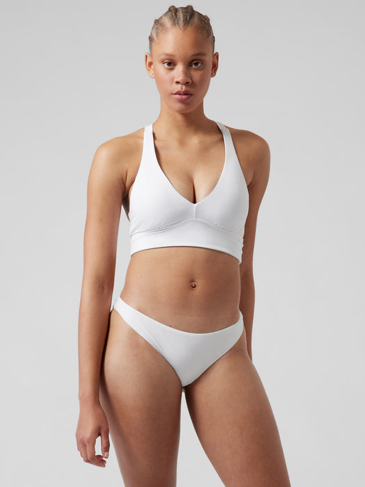 Longline Plunge Bikini Top A&#45C